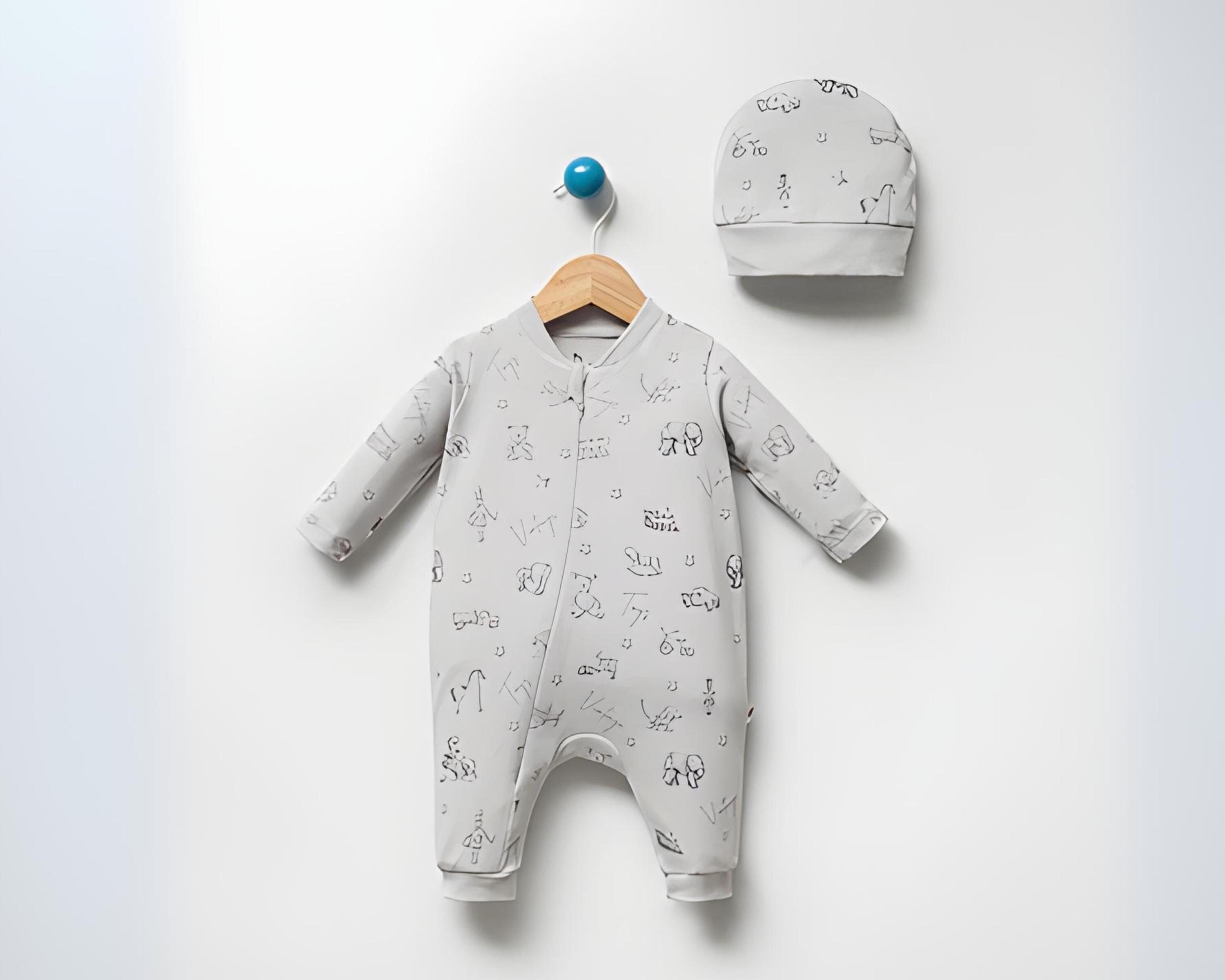 Zipper Baby Onesies Gender Neutral Etsy UK