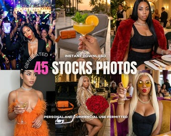 45 Stock Photos baddies night club Aesthetic – Create Your Own Content, Instagram Content Kit, Canva Templates Style, Digital Creator Bundle