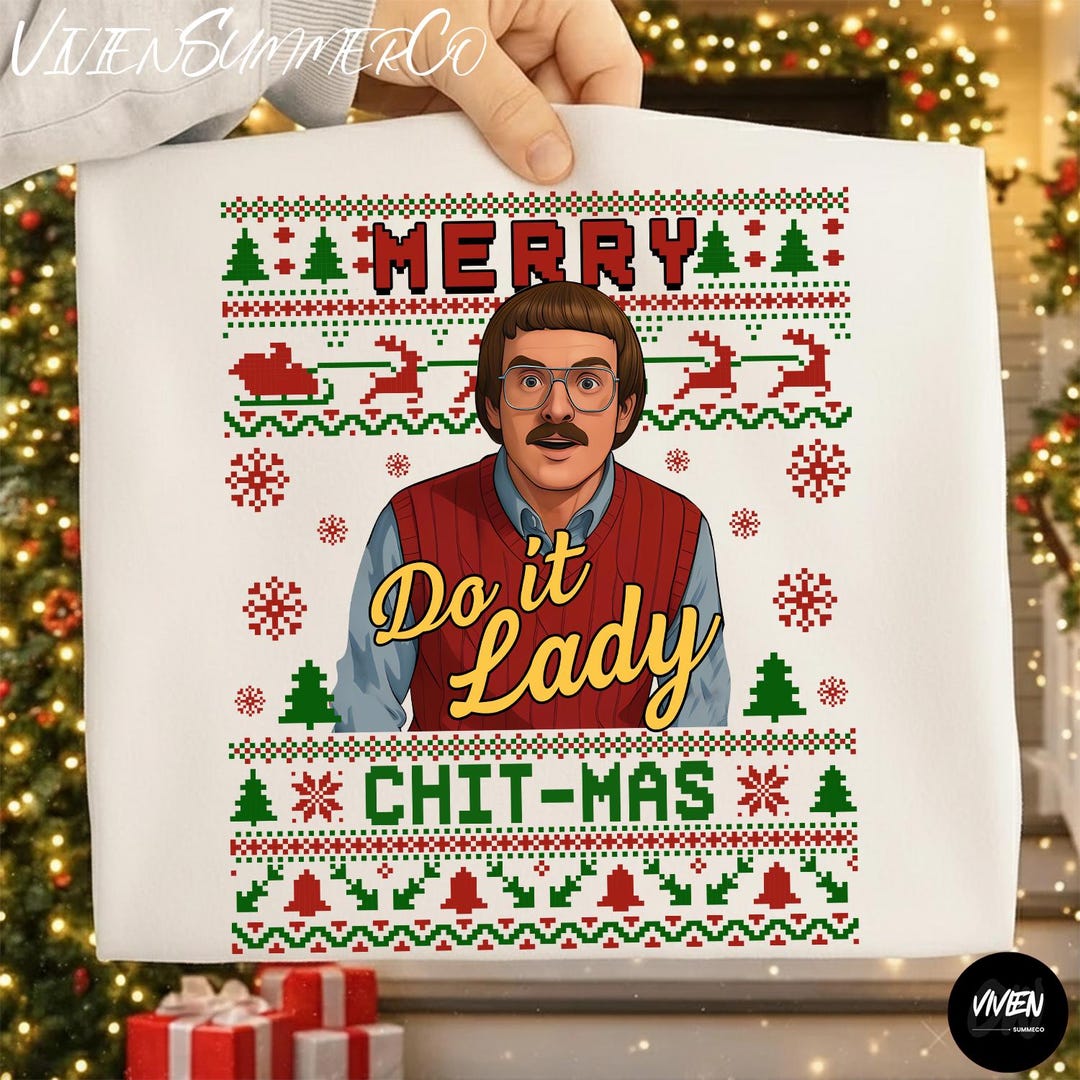 Funny Merry Chit I Do It Christmas Png, Funny Merry Chit-mas Christmas ...