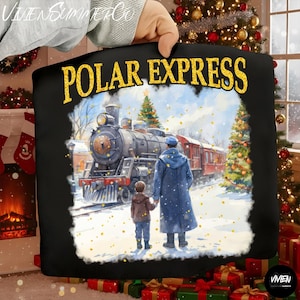 Retro Christmas Movie Png, All Aboard Admit One Believe Png, 90s Holiday Movie Clipart, Christmas Gift Sublimation Design Merry Christmas,