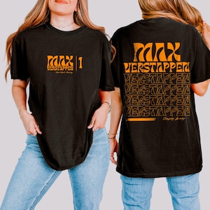 Comfort Colors Max Verstappen Shirt Red Bull Racing T-Shirt F1 Fan Apparel Formula 1 Gift