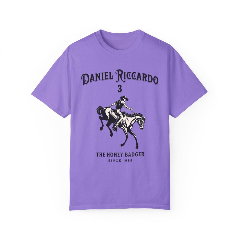 Daniel Ricciardo Comfort Colors Tshirt, Alpha Tauri Formula 1 Merch