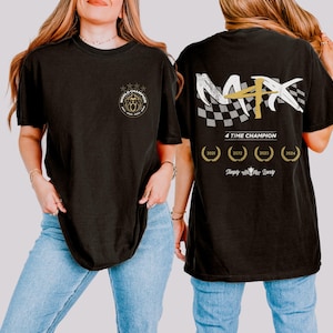 Max Verstappen Red bull Racing Shirt M4X 4-Time Champion F1 Fan Gift Comfort Colors Formula 1 Aesthetic Racing Tee