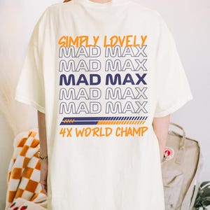 Max Verstappen Red Bull Racing Shirt | Formula 1 Tee, F1 Fan Gift, Retro Racing Unisex T-Shirt