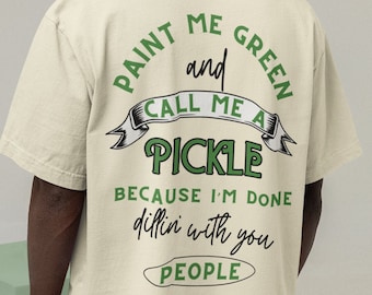 Vintage Canned Pickles 90s T-Shirt, Retro Pickle Graphic Shirt, Pickle Lovers Shirt, Y2k Aesthetic Shirt, Pickle Foodie Tshirt, 2000s Tee