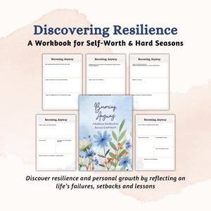 Building Resilience Workbook Self Worth Journal for Burnout Self Love Esteem Journal, Self Concept Journal, Self Reflection, Self Doubt