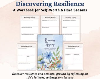 Building Resilience Workbook Self Worth Journal for Burnout Self Love Esteem Journal, Self Concept Journal, Self Reflection, Self Doubt