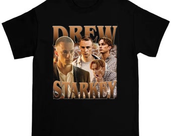 Drew Starkey Vintage T-shirt, Drew Starkey 90s Fan Homage T-shirt,Retro Drew Starkey Shirt,Drew Starkey Unisex Graphic Tee,Sweatshirt