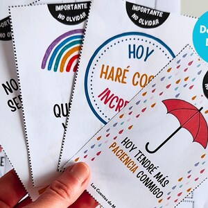 Tarjetas para fomentar la autoestima para niños, imprimibles emociones para niños, recursos emociones para niños, descarga digital infantil