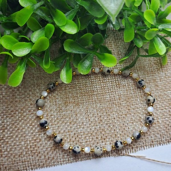 Dalmatian jasper jewelry-Biżuteria z jaspis dalmatyńczyk