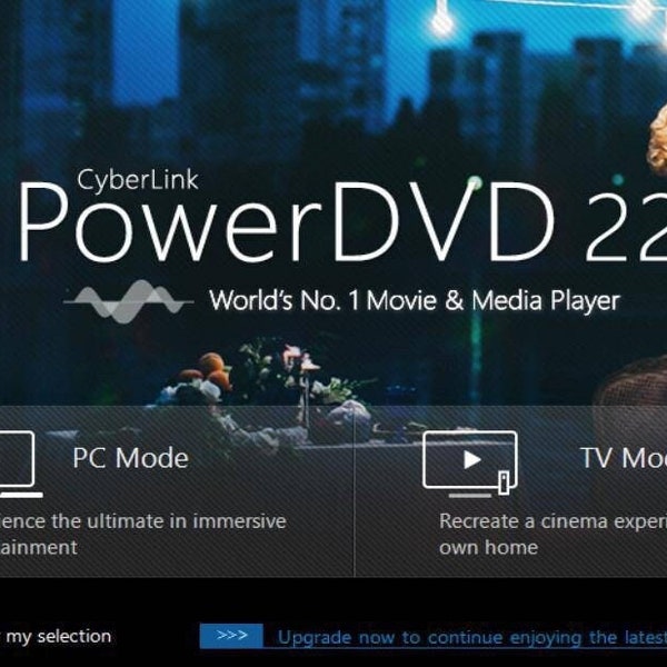 CyberLink PowerDVD Ultra 22 PowerDVD 22 - DVD Player Software Windows PC