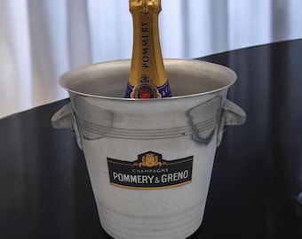 Seau à CHAMPAGNE POMMERY & GRENO Seau à Glace Vintage 1980