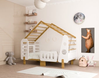 Kids Gym-Bed, Montessori bed, floor bed