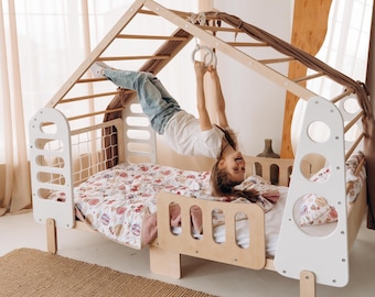 Kids Gym-Bed, Montessori bed, floor bed
