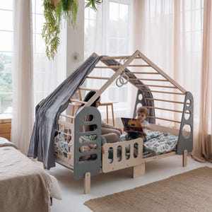 Montessori kletterbett, Montessori bed, floor bed
