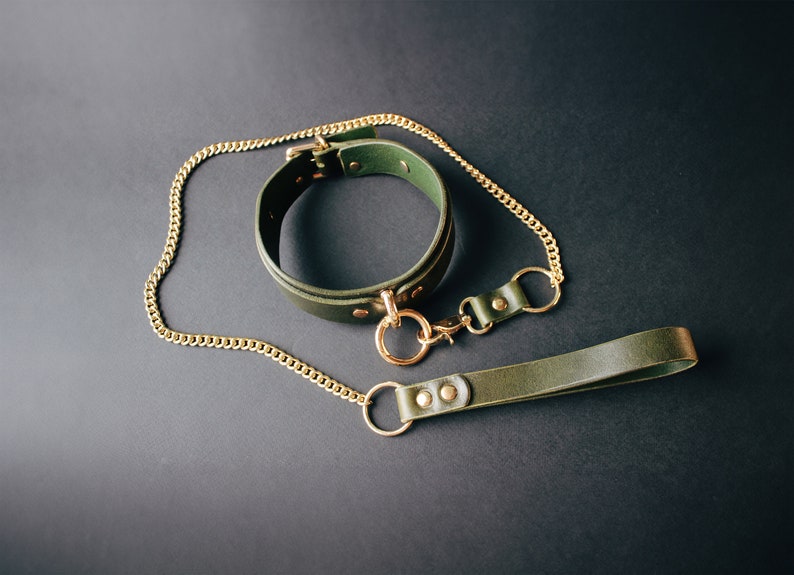 Collar and leash set