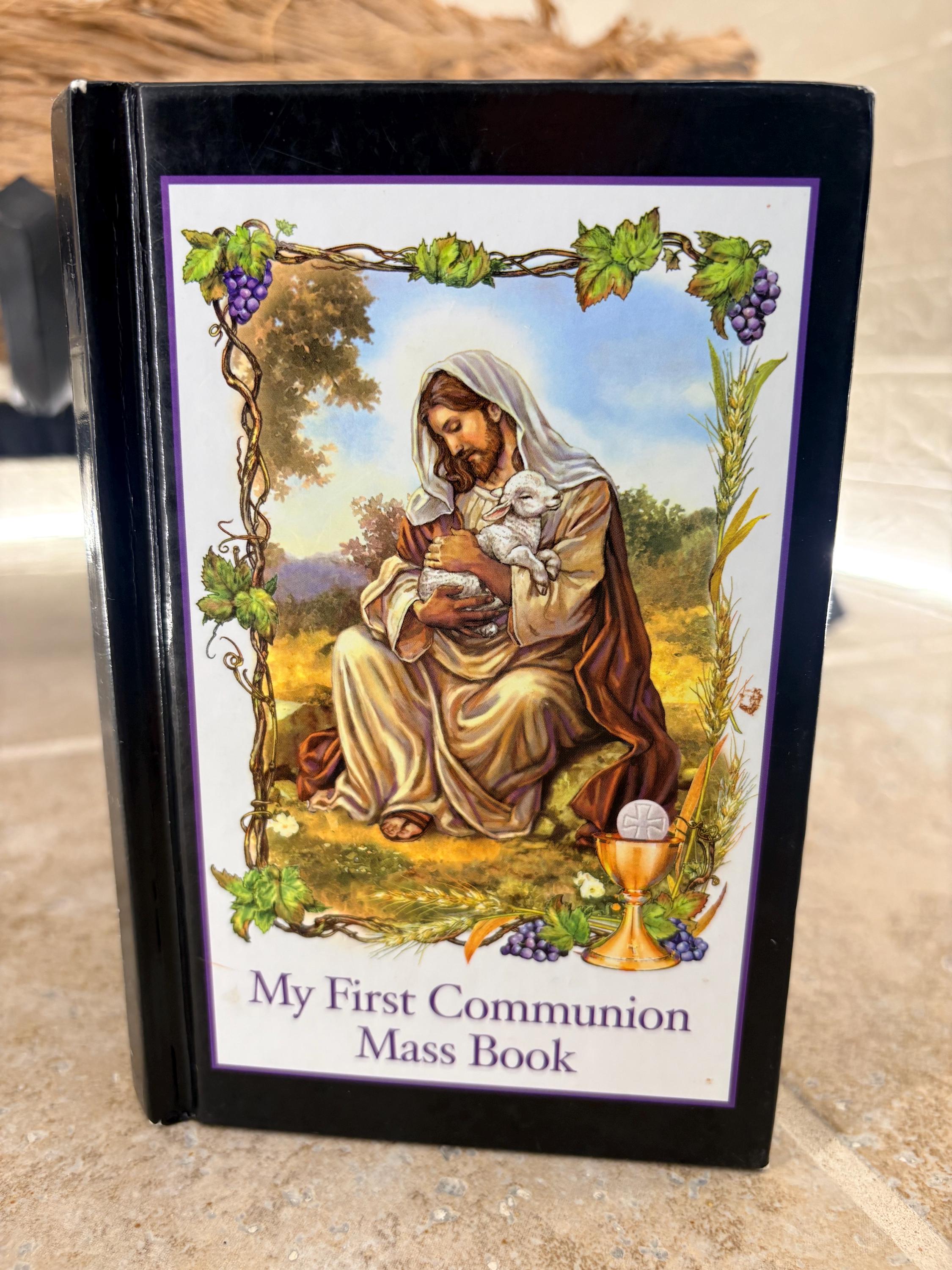 古書「NAORAI Communion of the Table 」マツダ自動車 Vintage First Communion Book - Etsy