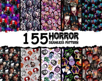 Horror/halloween Seamless File//scream-pink - Etsy