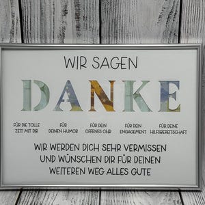 Abschiedsgeschenk für eine Erzieherin, Lehrerin, Erzieher oder Kollegen? Egal ob zum Abschied, Ruhestand, Jobwechsel oder einfach als Dankeschön - ein personalisiertes Geschenk ist immer eine schöne Geste