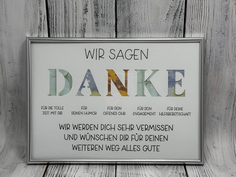 Abschiedsgeschenk für eine Erzieherin, Lehrerin, Erzieher oder Kollegen? Egal ob zum Abschied, Ruhestand, Jobwechsel oder einfach als Dankeschön - ein personalisiertes Geschenk ist immer eine schöne Geste
