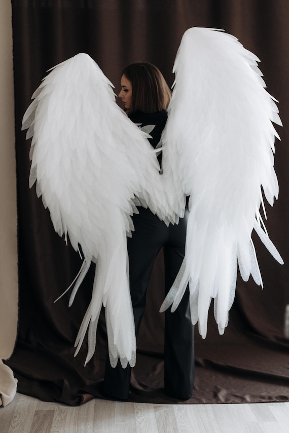 White Angel Wings: Victoria Secret Style Costume Wings - Etsy
