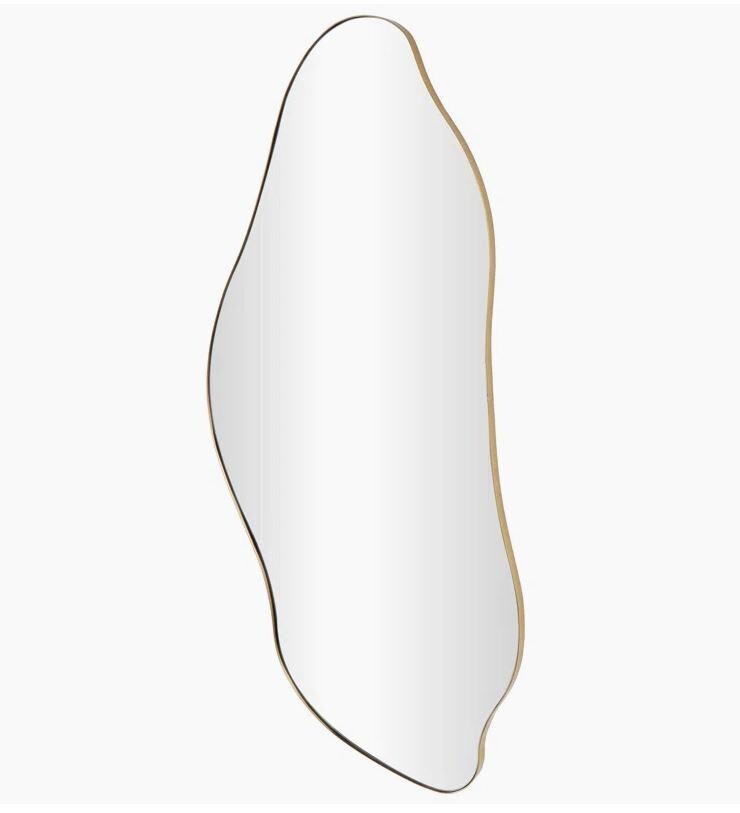 Full Body Mirror, Full Length Wall Mirror, Curvy Wall Mirror, Irregular ...