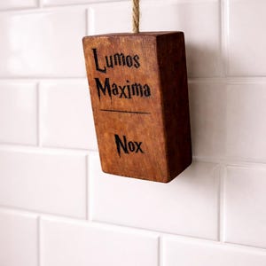Light Pull Cord  • Harry Potter Fan  •  Rustic  • Magic  • Bathroom  • Kitchen  • Lamp