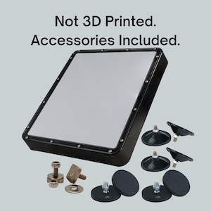 StrandedElectrons Starlink Mini Flat Mount With Magnets, Suction Cups, and Roof platform mount