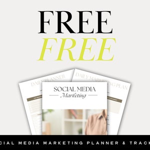Peut inclure: Planificateur et suivi de marketing sur les m&eacute;dias sociaux imprimable gratuit. Le planificateur comprend des sections pour les t&acirc;ches quotidiennes, les id&eacute;es de contenu et le suivi des r&eacute;sultats.