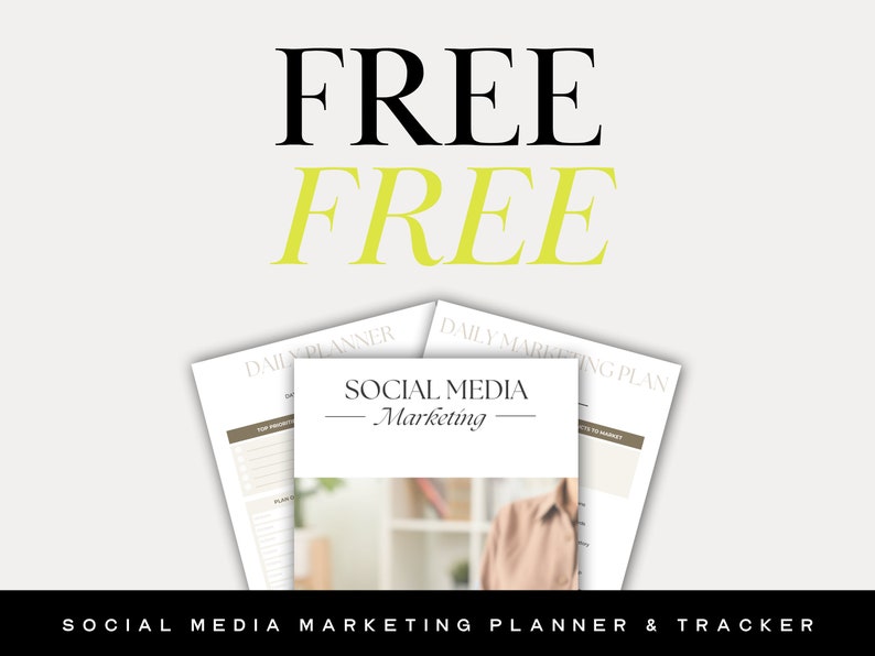 Peut inclure: Planificateur et suivi de marketing sur les m&eacute;dias sociaux imprimable gratuit. Le planificateur comprend des sections pour les t&acirc;ches quotidiennes, les id&eacute;es de contenu et le suivi des r&eacute;sultats.