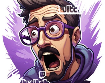 Limited Twitch/Youtube Emote "WHAAAAT?" Gaming Emote, Profile Picture