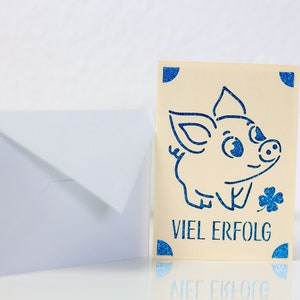 Carte félicitations, bonne chance, bonne chance, 8,9 x 12,4 cm