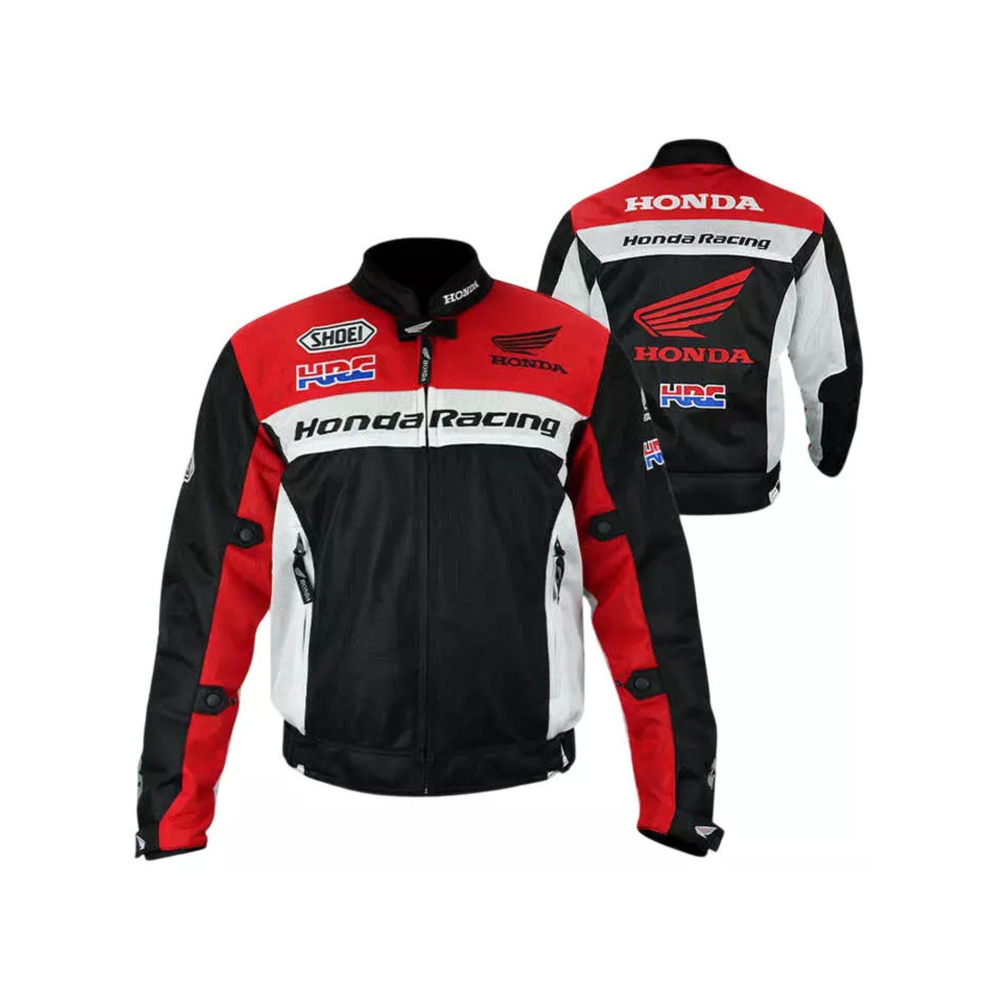 Vintage Honda Cbr Leather Honda Motorcycle Jacket Honda CBR GREY