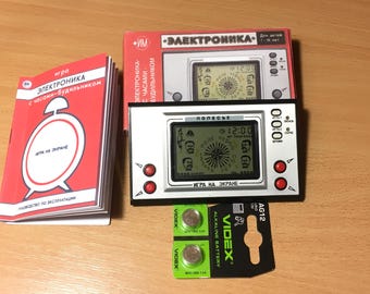Nieuw gamehorloge electronica ussr vintage speelgoed Nintendo олесо чудес консоль приставка видеоигра