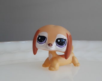 Vintage 2006 Hasbro Littlest Pet Shop dachshund #2529 rare authentic pre-loved collection item