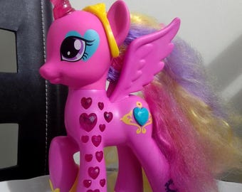 Hasbro 2014 My Little Pony - Glowing Hearts Princess Cadence - Lights Music MLP figure WORKING