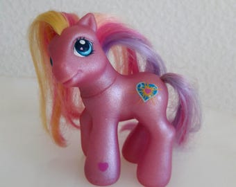 Vintage 2002 My Little Pony G3 baby pink Sunsparkle MLP