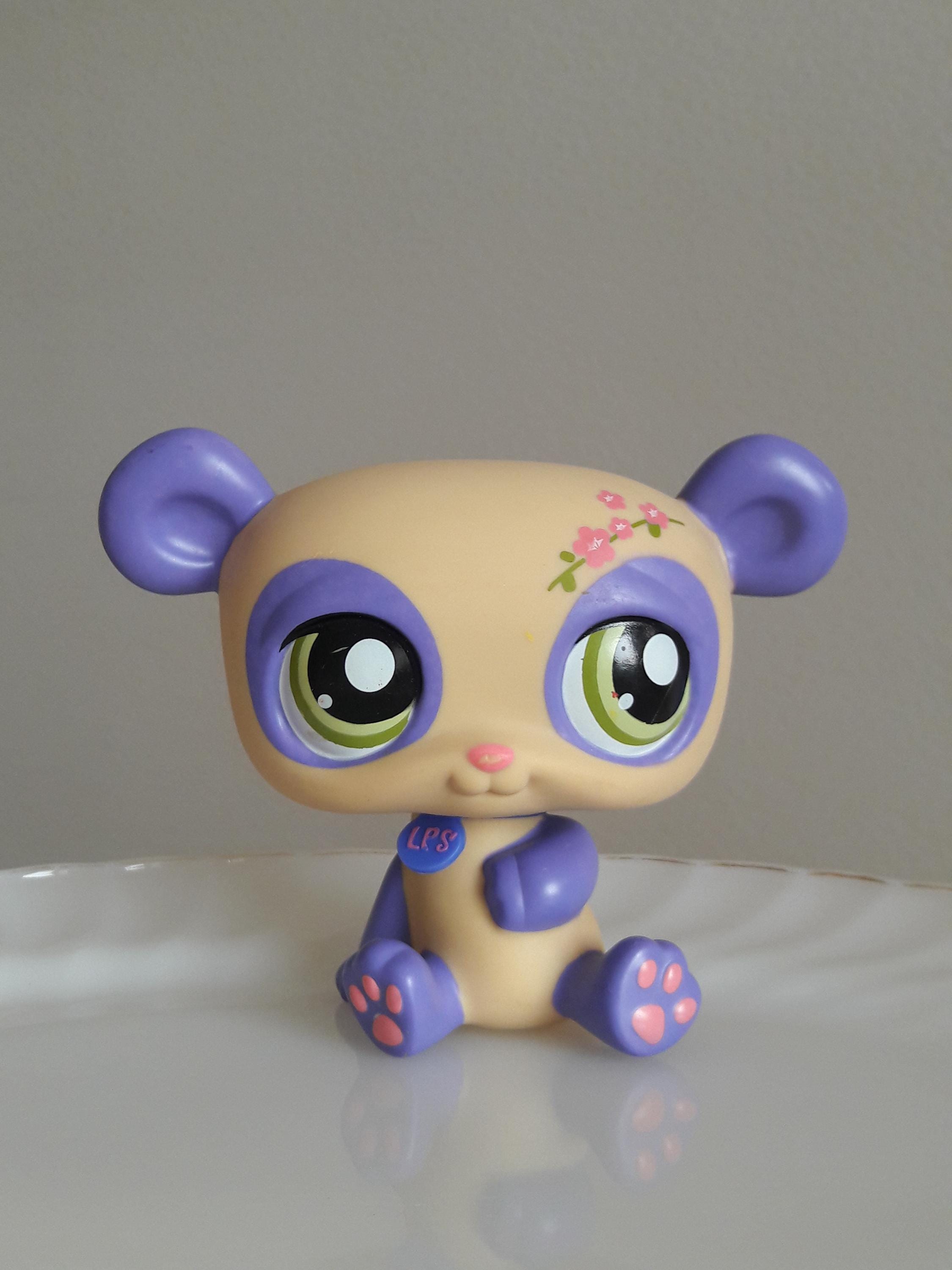 Peluche Littlest Pet Shop LPS Panda Hasbro - 20 Cm - Année 2009 - Occasion TBE
