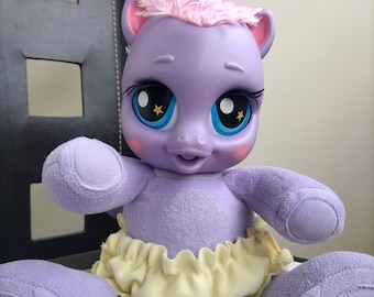 Hasbro 2008 My Little Pony So Soft: Sleep & Twinkle Starsong 11'' plushie WORKING MLP toy