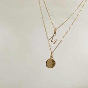 Ciondolo in oro giallo, vero oro giallo 14 carati, gioielli in oro, ciondolo in oro, regalo perfetto per spose, nascite, mogli, fidanzate, bambini, battesimi