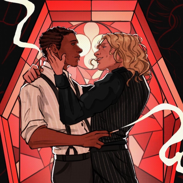Interview with the Vampire - Louis & Lestat Print