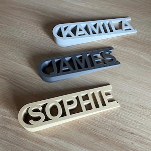 Personalised Door stop, Door wedge, Gift for Him, Gift for Her, Personalised Gift, Customized Item, Bedroom Decor, Home decor, 3D Printed