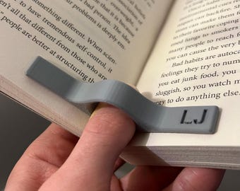 Portapáginas de libro personalizado: accesorio de lectura de regalo