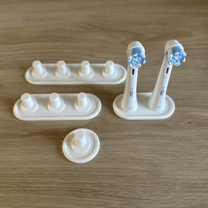 Oral B IO Toothbrush Head Stand, Colours Available, Head Organiser, Bathroom decor, Electric Toothbrush Head Holder