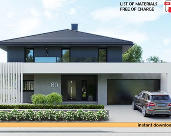 duplex-townhouse floor plans | house design | 228.85| two-storey floor plans |modern duplex house two-family house