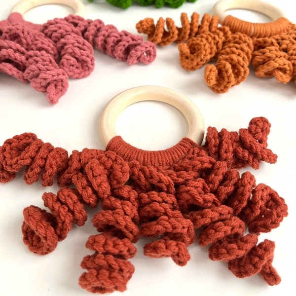 Octopussy Teether - Crochet Pattern