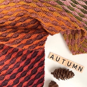 Sweet Almonds Shawl - Asymmetrical Wave Crochet Shawl Pattern PDF - Cotton Yarn - Advanced Beginner image 8