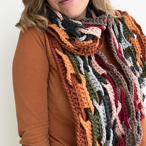 Happy Joy Scarf - Crochet Pattern