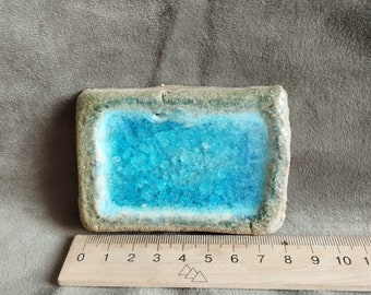 Brick tile / small tile / aqua tile fireclay crackle handmade with recycling glass in outdoor, wall , fireplace , patio decorative  insert