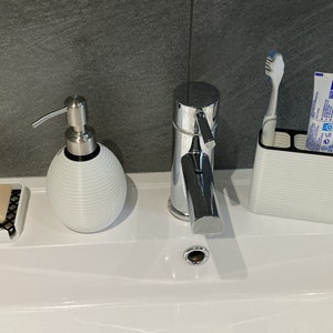 3D Printed Bathroom Accessories Set
